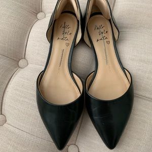 Banana Republic Aiden D’Orsay flats—black size 6